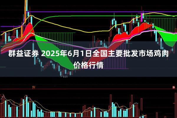 群益证券 2025年6月1日全国主要批发市场鸡肉价格行情